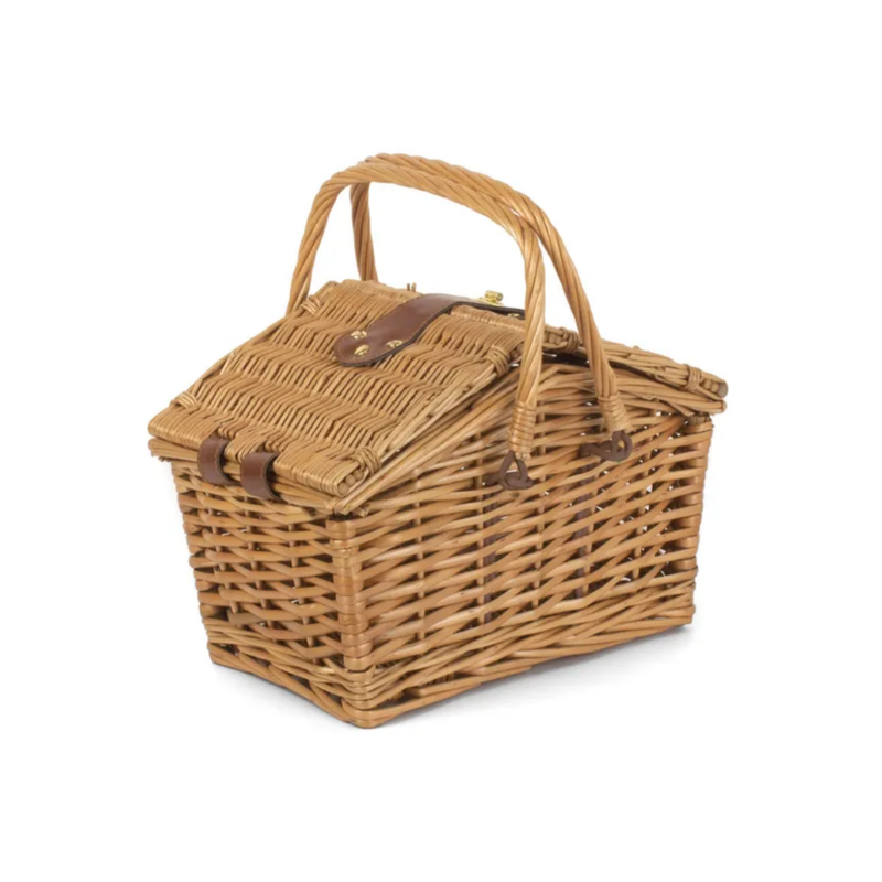 Light Steamed Swing Handle Hamper | London Grocery