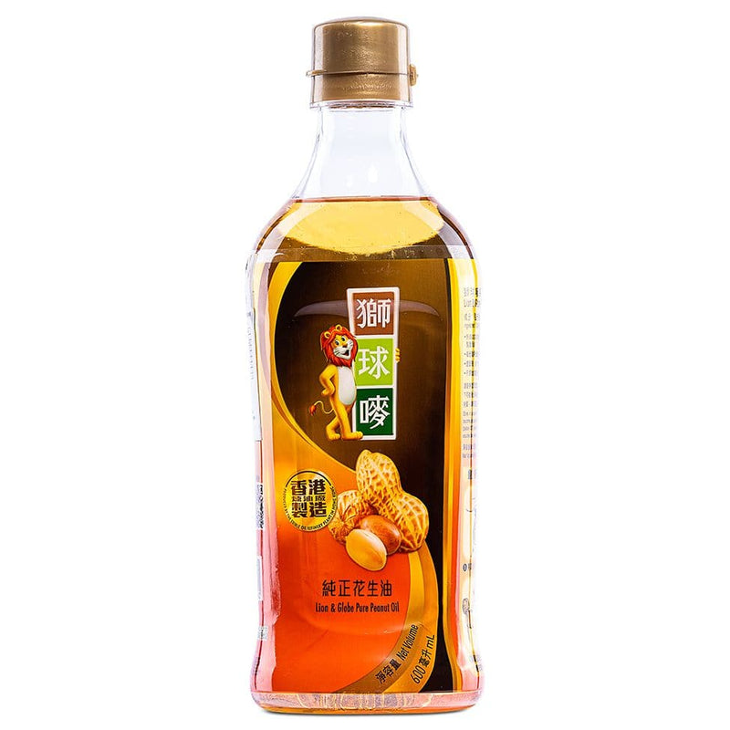 Lion & Globe Peanut Oil 600ml-London Grocery