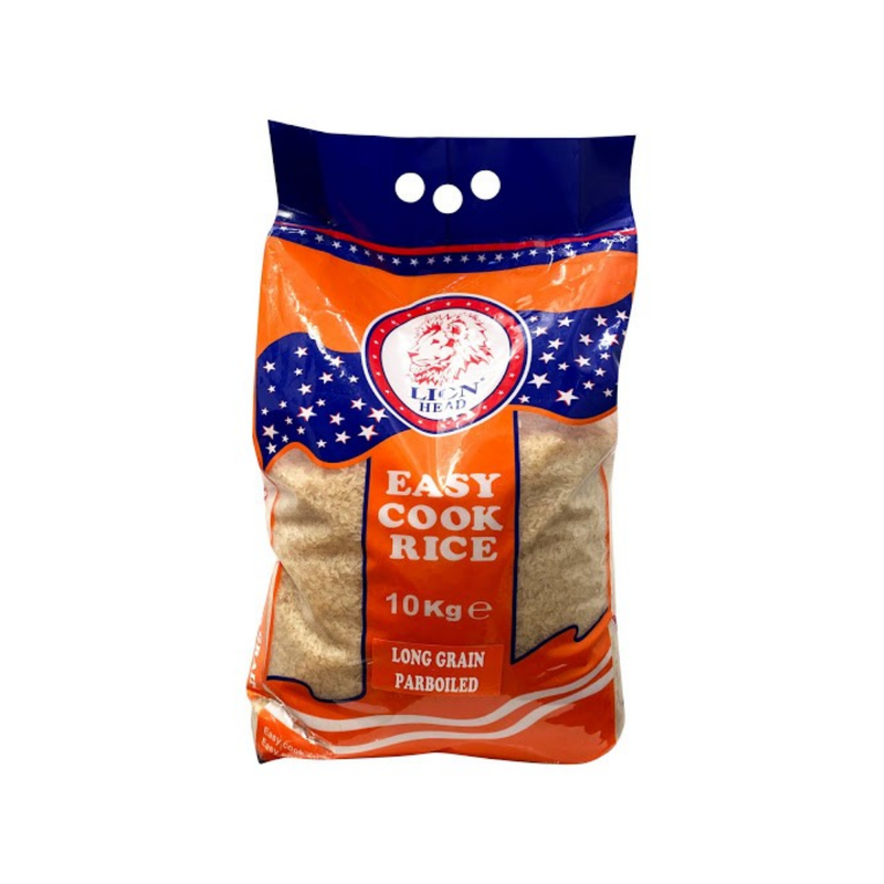 LION HEAD Easy Cook Rice 10kg-London Grocery