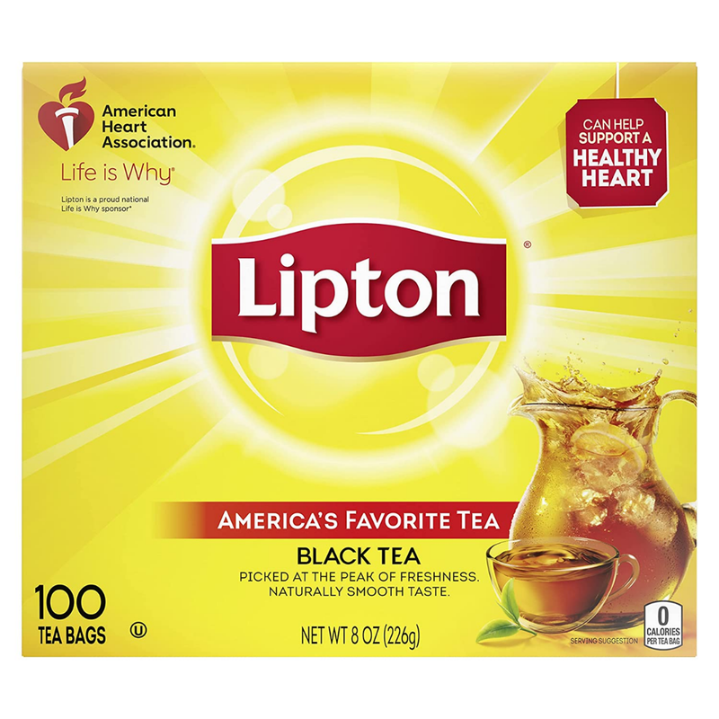 Lipton Black Tea 12 x 200g | London Grocery