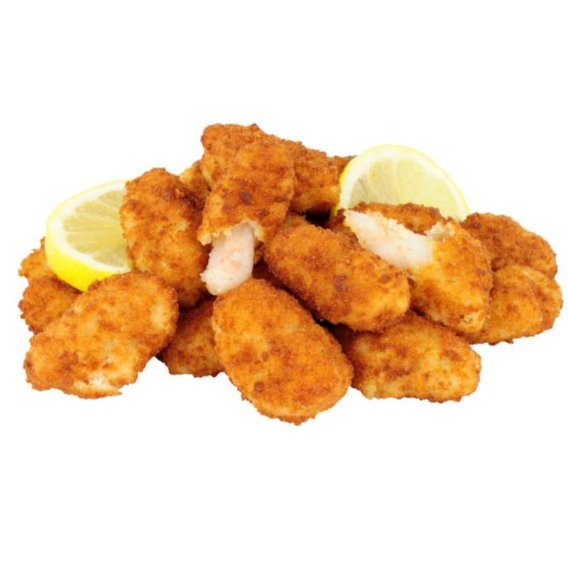 Little Fisher Whole Tails Breaded Scampi 454gr-London Grocery