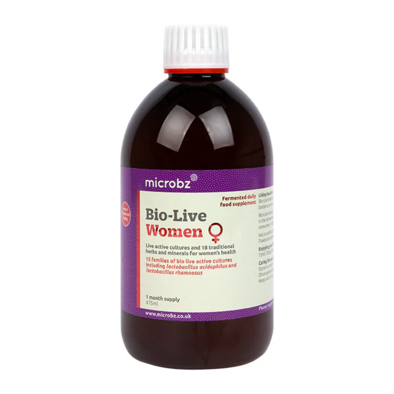 Microbz Bio-Live Womens 475ml Formula | London Grocery