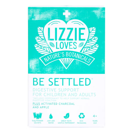 Lizzie Loves Nature’s Botanicals BE SETTLED Digestive Support 5 Sachets | London Grocery