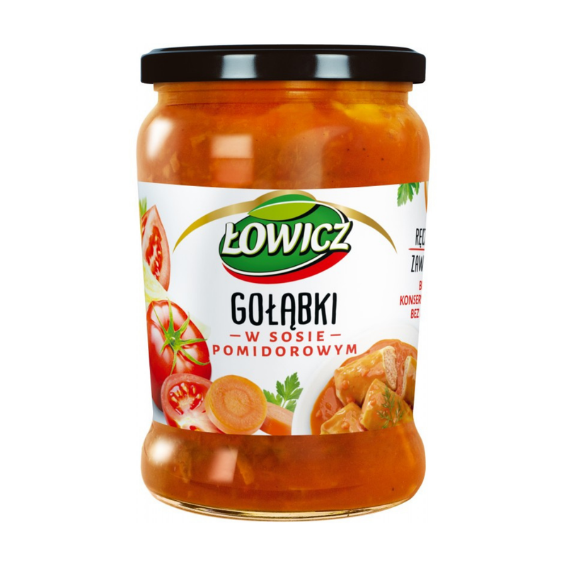Lowicz Golobki – Stuffed Cabbages in Tomato Sauce 580gr-London Grocery