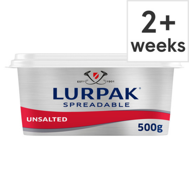 Lurpak Unsalted Spreadable 500gr-London Grocery