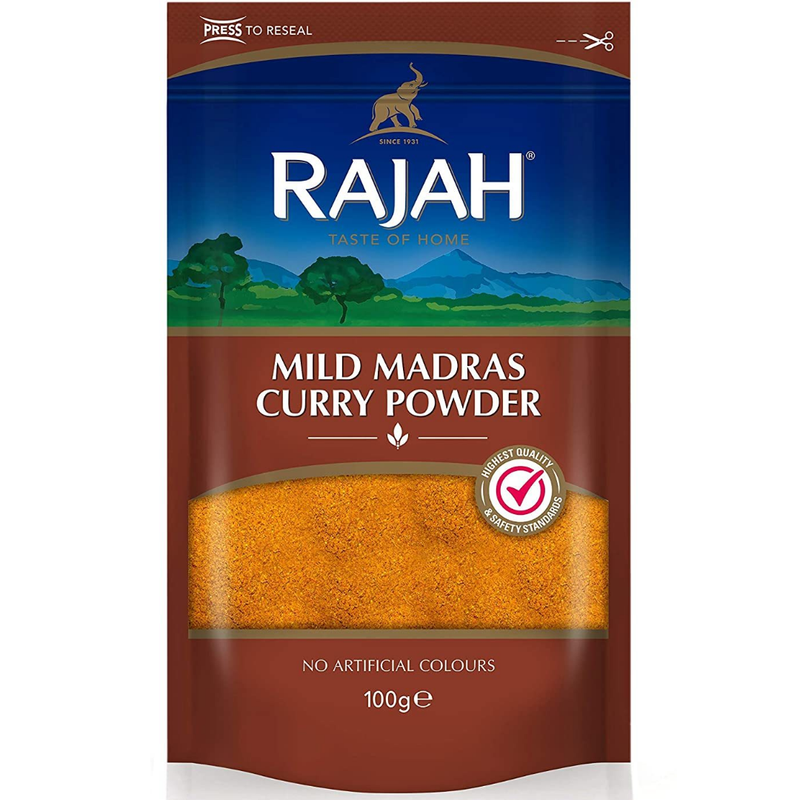 Madras Curry Powder Mild 100g - London Grocery