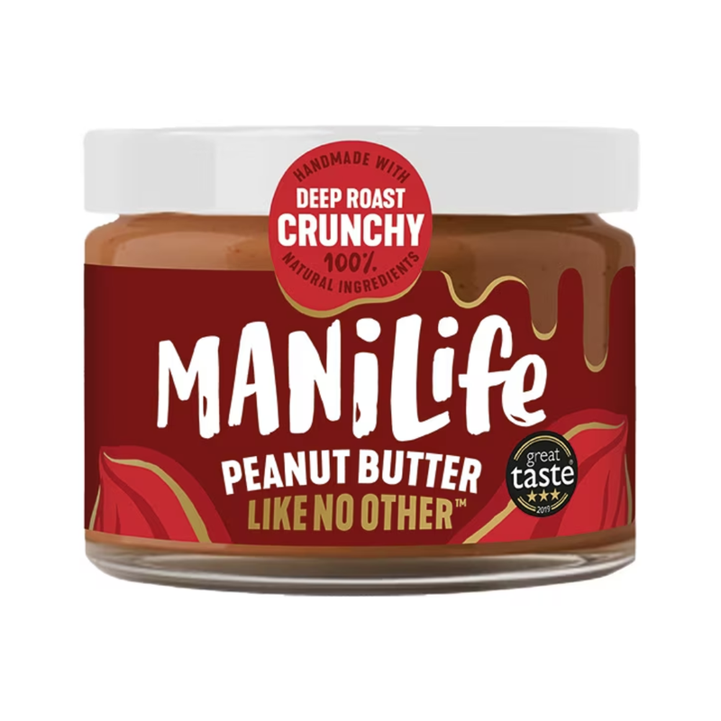 Manilife Deep Roast Crunchy Peanut Butter 275g | London Grocery
