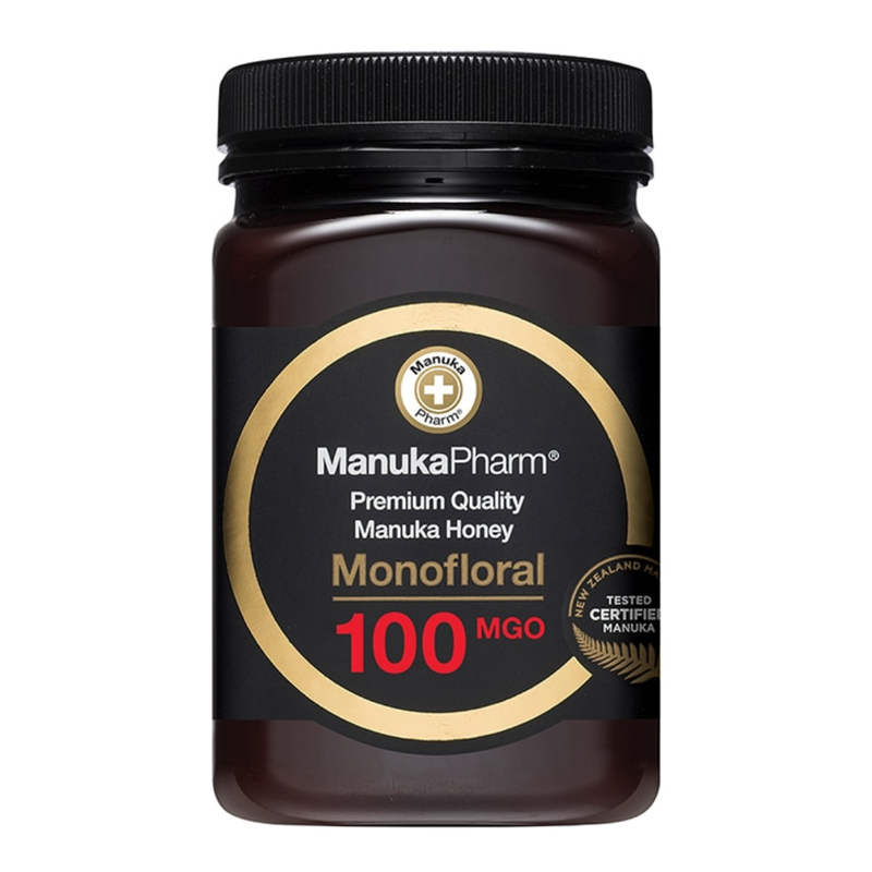 Manuka Pharm Premium Monofloral Manuka Honey MGO 100 500g | London Grocery