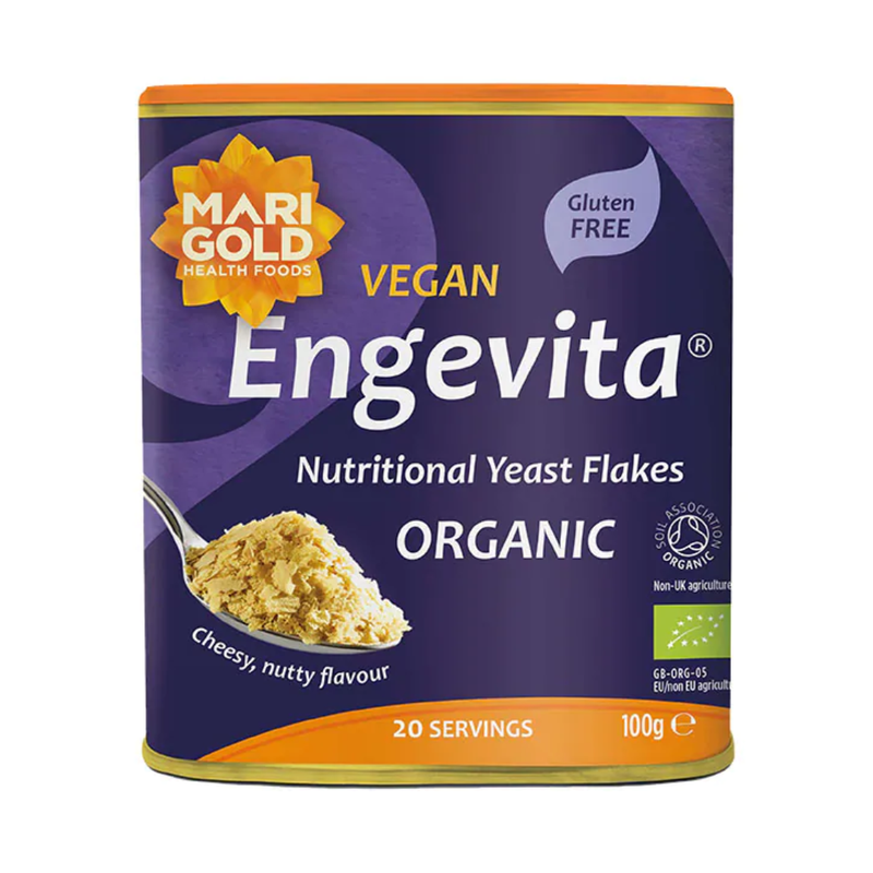 Marigold Organic Engevita Yeast Flakes 100g | London Grocery