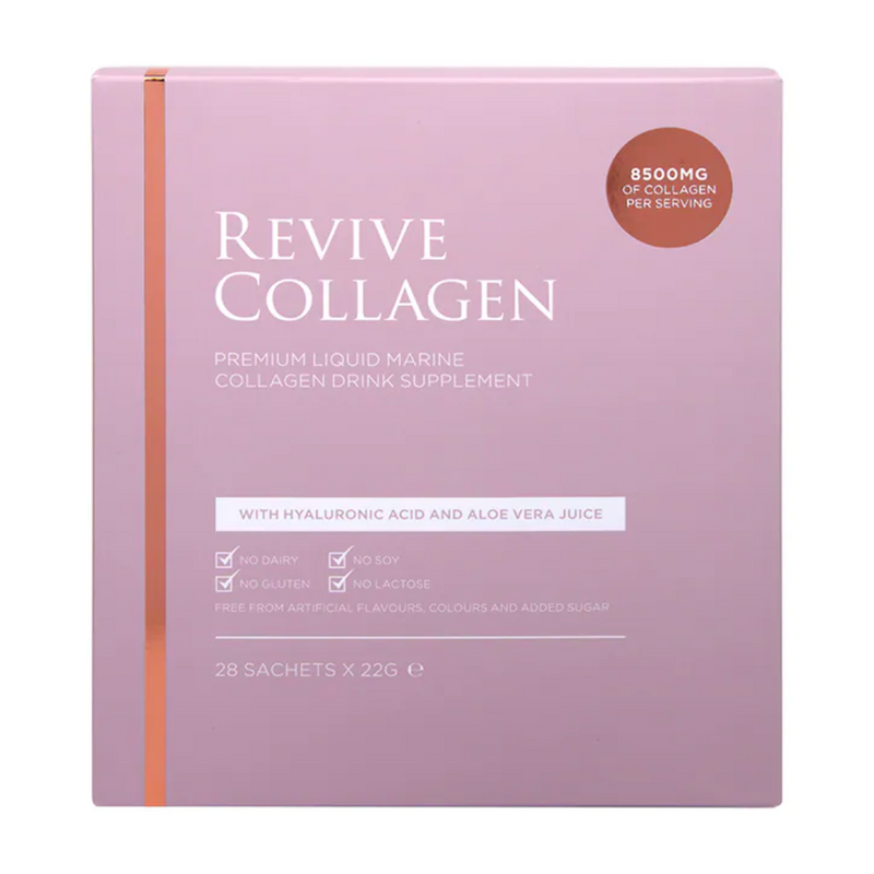 Revive Collagen Premium Liquid Marine Collagen Drink 8,500mgs 28 Sachets | London Grocery