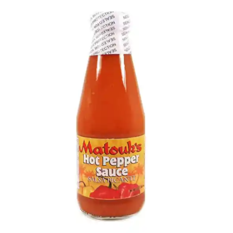 Matouks Hot Pepper Sauce 6 x 300ml | London Grocery