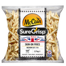 McCain Sure Crisp Skin-On Chips Medium Cut 7/16 2.27kg x 4 Packs | London Grocery