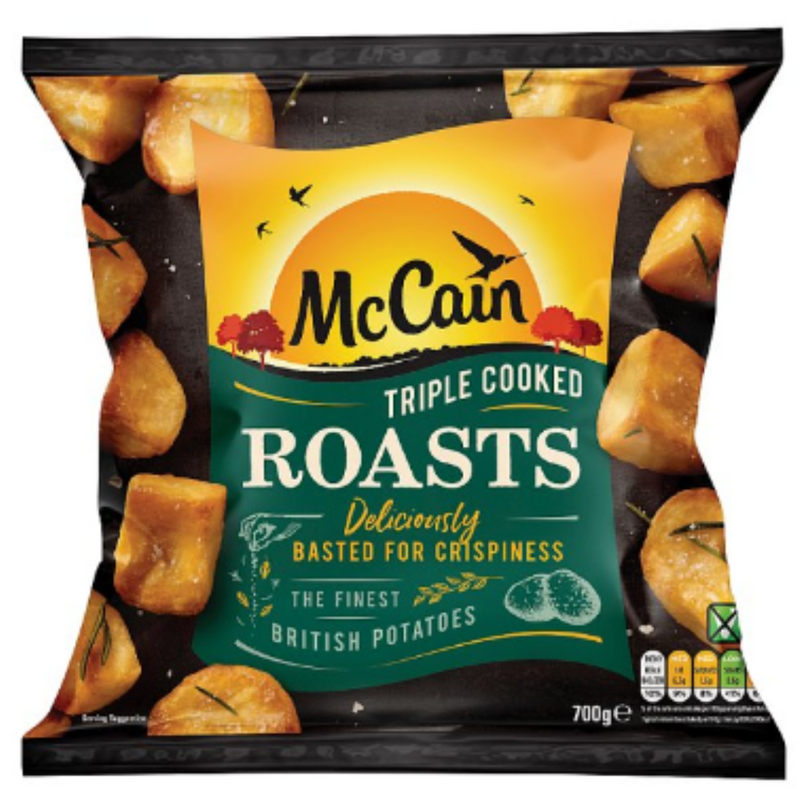 McCain Triple Cooked Roasts 700g x 12 Packs | London Grocery