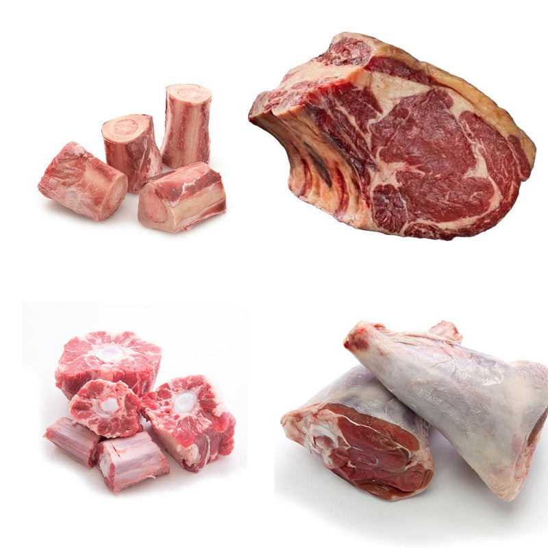 Hearty Beef Box | 4 Ingredients | Shanks | Oxtail | Marrow Bones | Beef Ribs | London Grocery