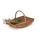 Medium Unpeeled Willow Garden Trug | London Grocery