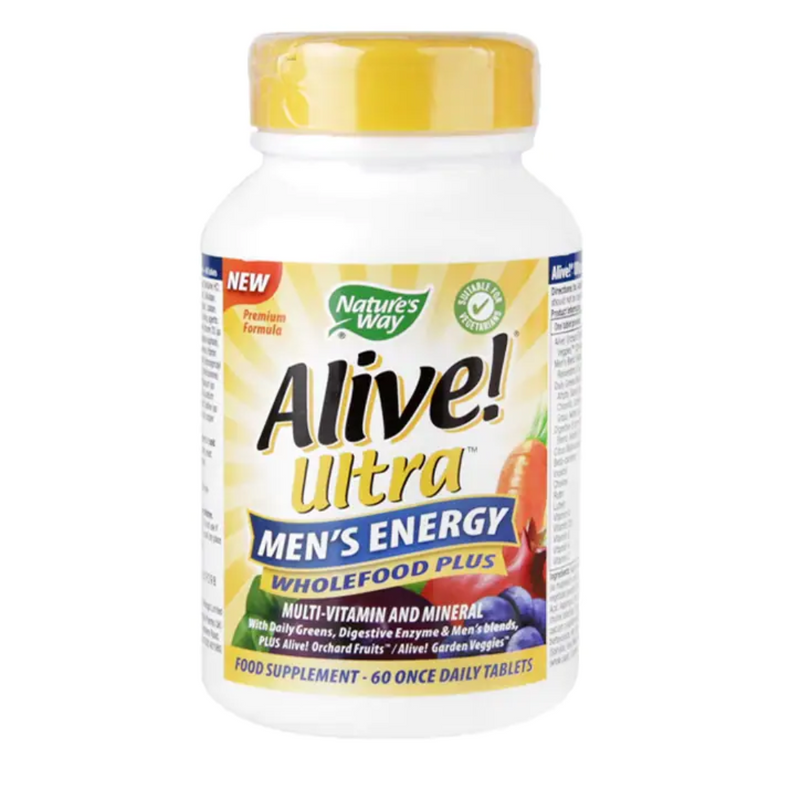 Nature's Way Alive! Men's Ultra Energy 60 Tablets | London Grocery