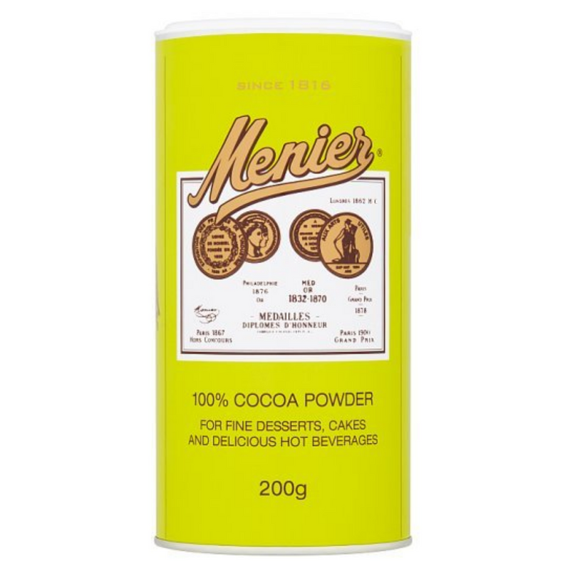 Menier 100% Cocoa Powder 200gr-London Grocery