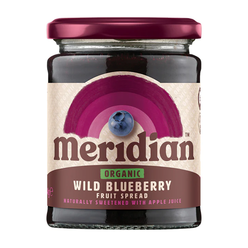 Meridian Organic Wild Blueberry Fruit Spread 284g | London Grocery