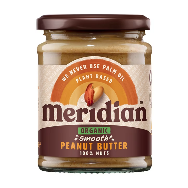 Meridian Organic Peanut Butter Smooth 280g | London Grocery