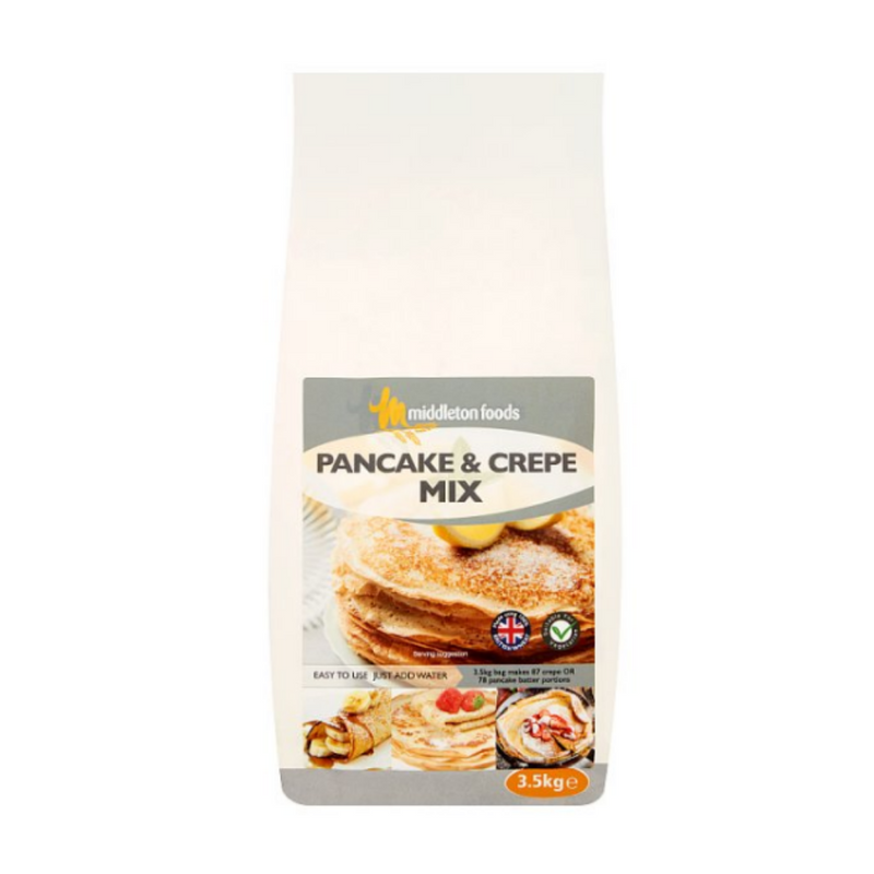 Middleton Foods Pancake & Crepe Mix 3.5kg x 4 cases  - London Grocery