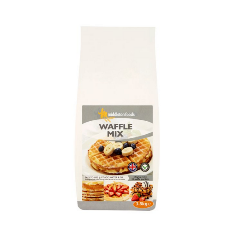 Middleton Foods Waffle Mix 3.5kg x 4 cases  - London Grocery