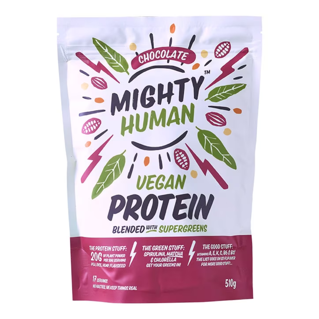 Buy Mighty Pea Vegan Protein Chocolate 510g | London Grocery