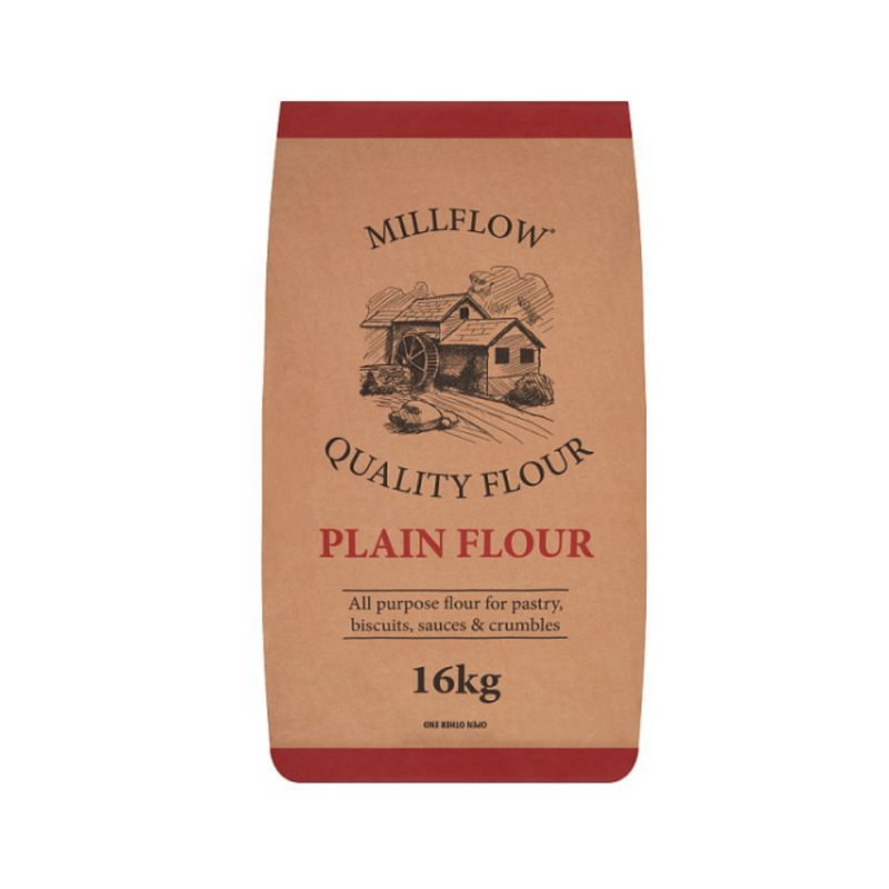 Millflow Plain Flour 16kg - London Grocery