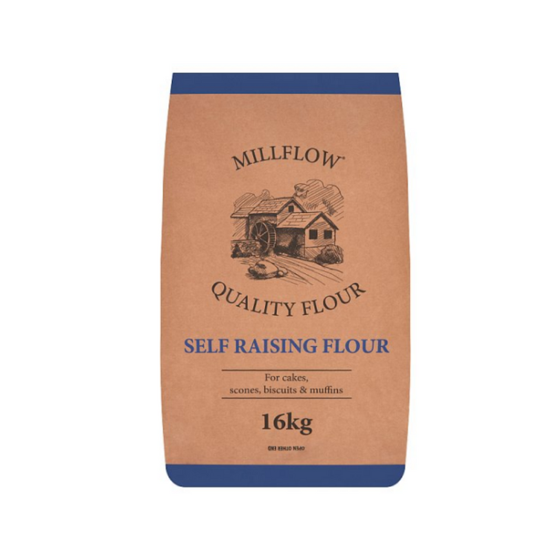 Millflow Self Raising Flour 16kg - London Grocery