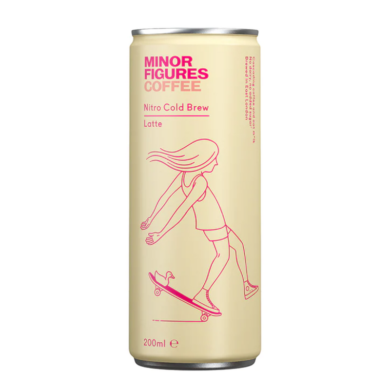 Minor Figures Cold Brew Coffee Latte 200ml | London Grocery