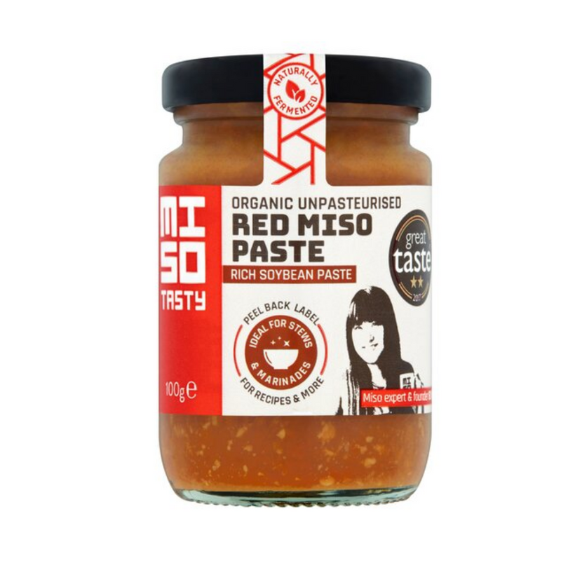 Miso Tasty Organic Red Miso Paste 100gr-London Grocery