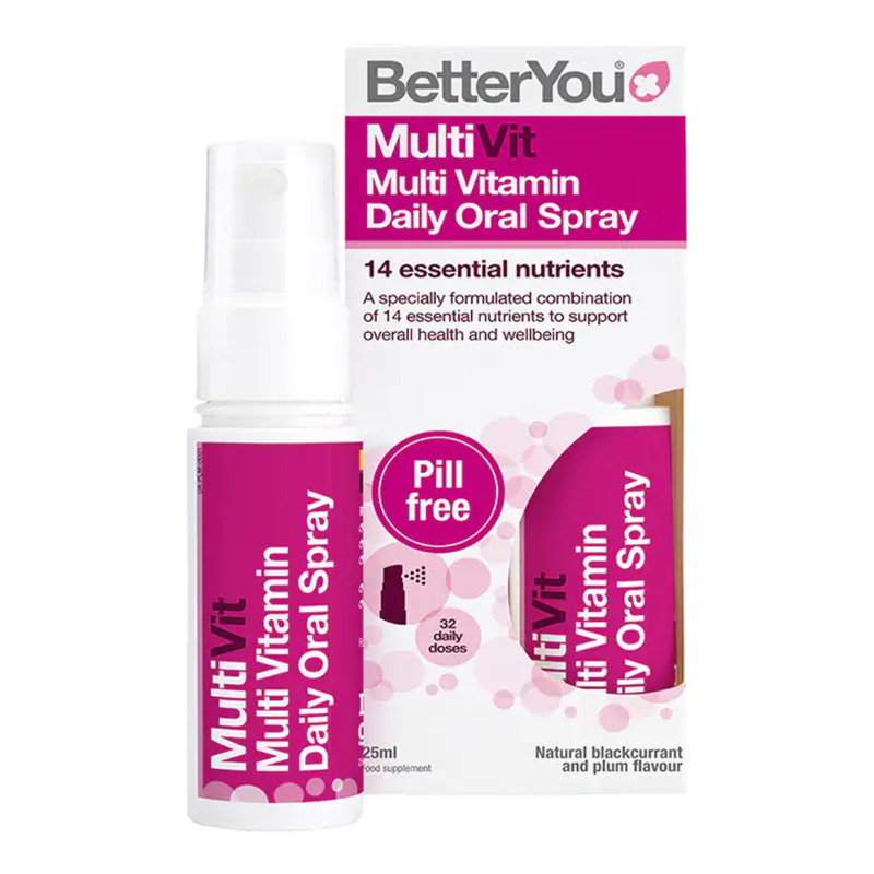 BetterYou MultiVit Oral Spray 25ml | London Grocery