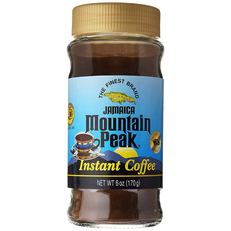 Mountain Peak Instant Coffee (Jamaica) 6 x 170g | London Grocery