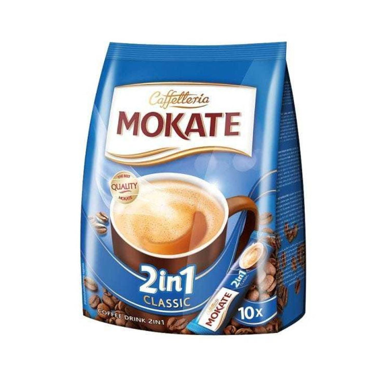Mokate Classic 2in1 Coffee 10 x 14gr-London Grocery