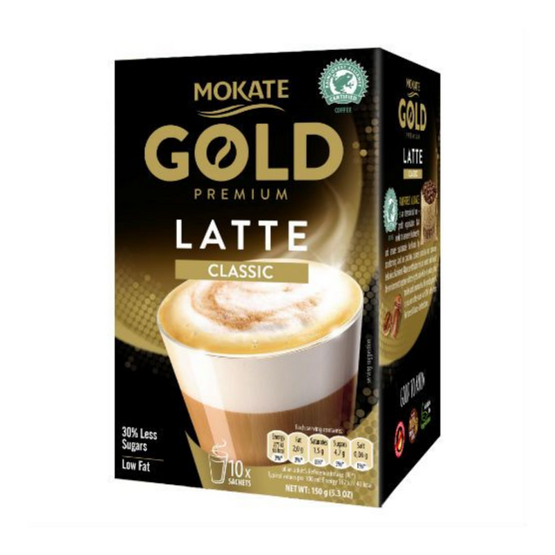 Mokate Gold Gold Latte 8 x 12.5gr-London Grocery