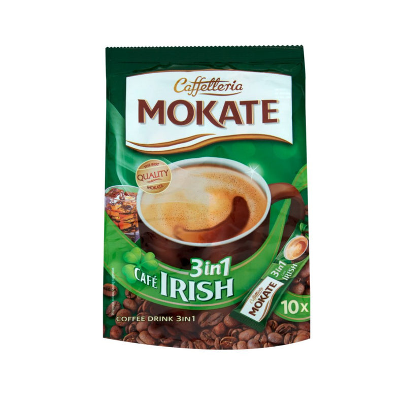 Mokate Irish 3in1 Coffee 10 x 18gr-London Grocery