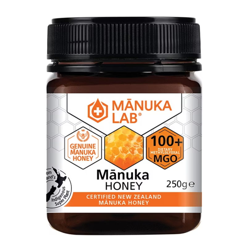 Manuka Lab Monofloral Manuka Honey 100 MGO 250g | London Grocery