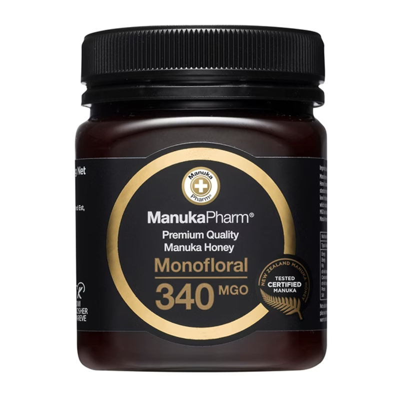 Manuka Pharm Premium Monofloral Manuka Honey MGO 340 250g | London Grocery