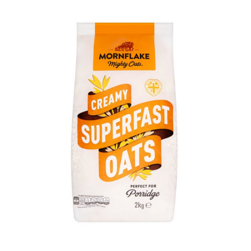 Mornflake Creamy Superfast Oats 2kg x 6 cases  - London Grocery