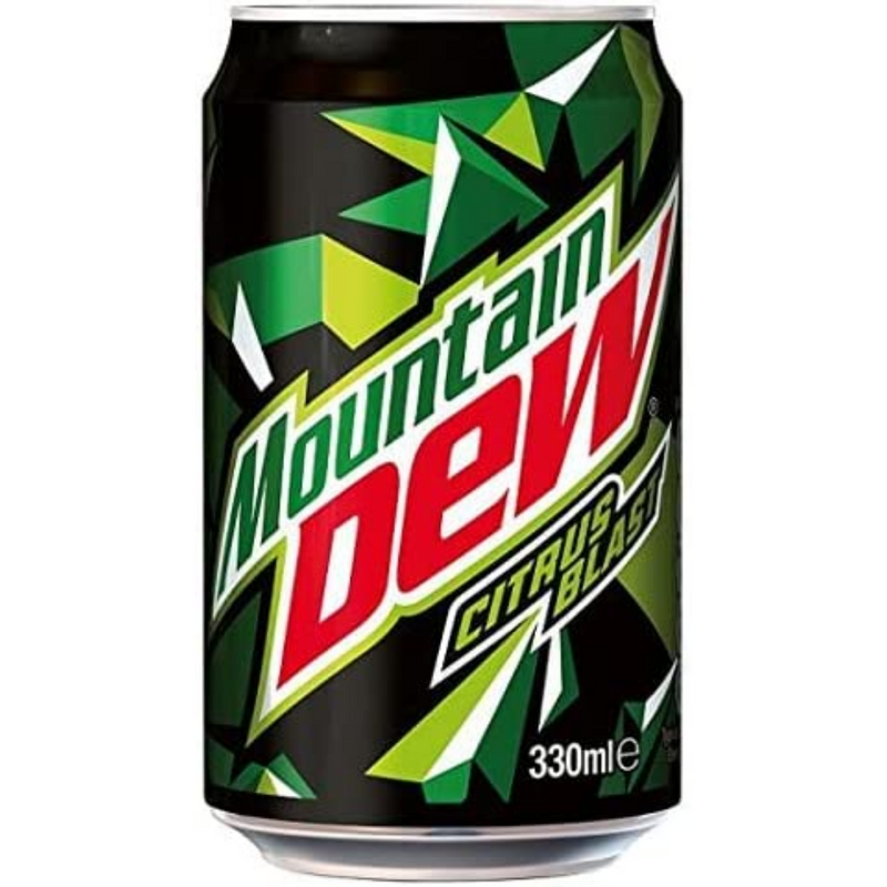 Mountain Dew Can 24 x 330ml | London Grocery