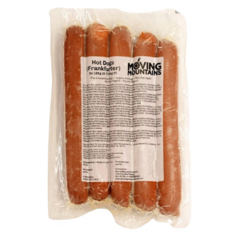 Moving Mountains 5 Hot Dogs  775g x 1 Pack | London Grocery