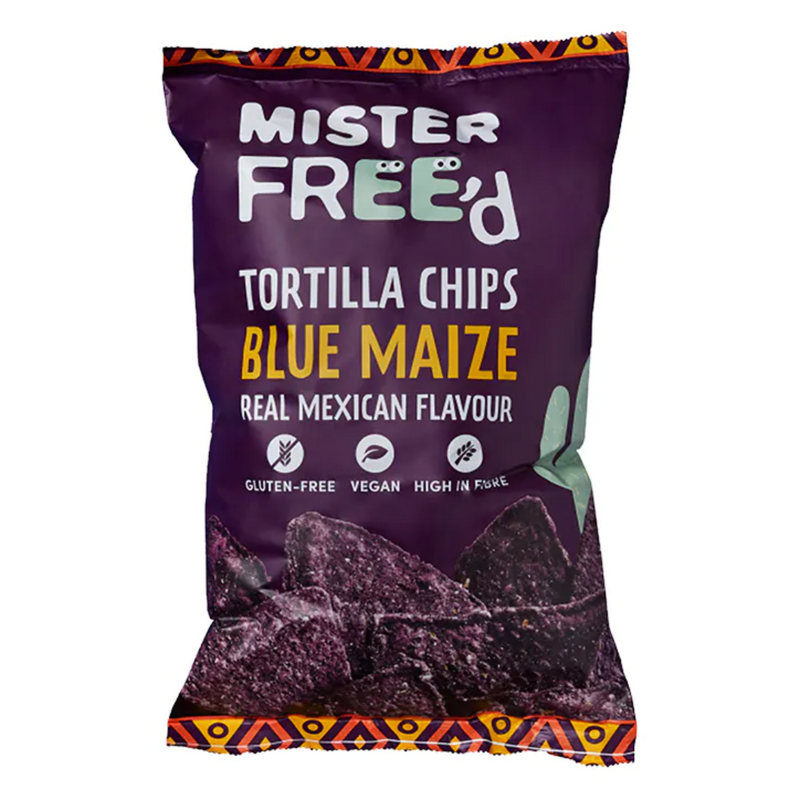 Mister Free'd Blue Tortilla Chips 135g | London Grocery
