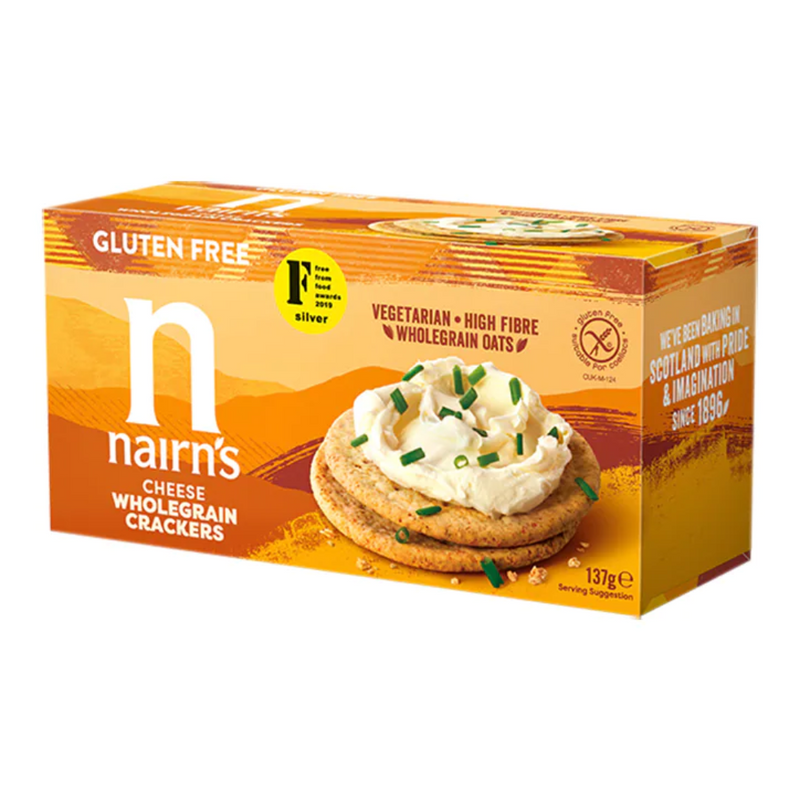 Nairn's Gluten Free Cheese Crackers 150g | London Grocery