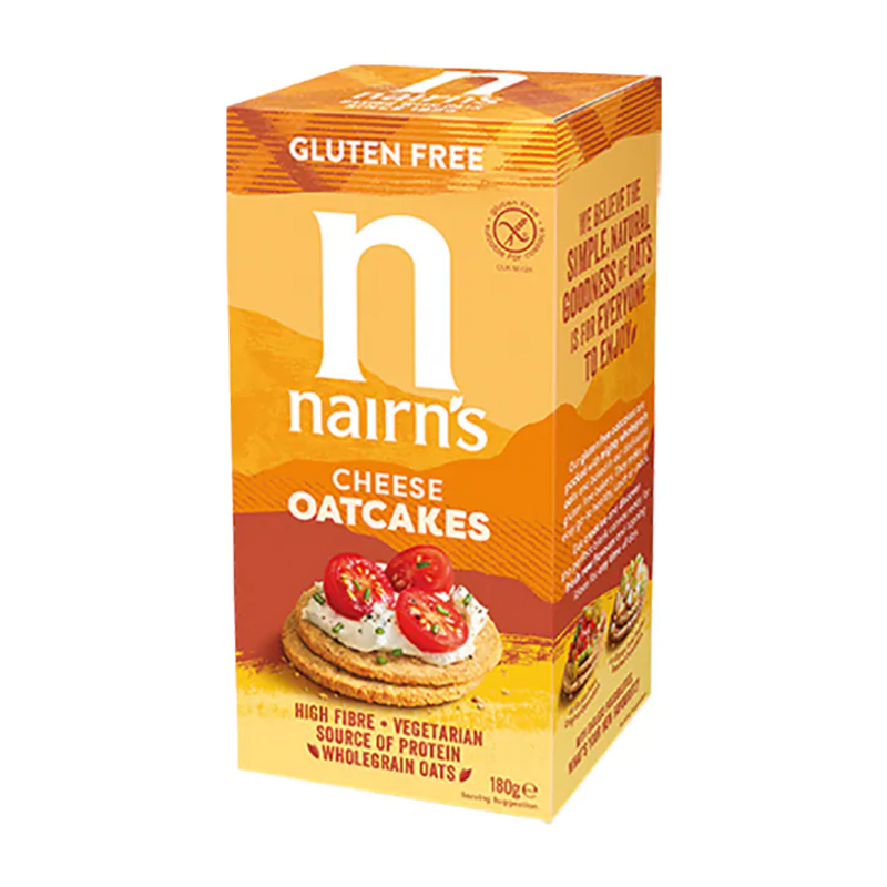 Nairn's Gluten Free Cheese Oatcakes 135g | London Grocery