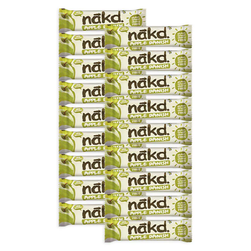 Nakd Apple Danish 18 x 35g | London Grocery