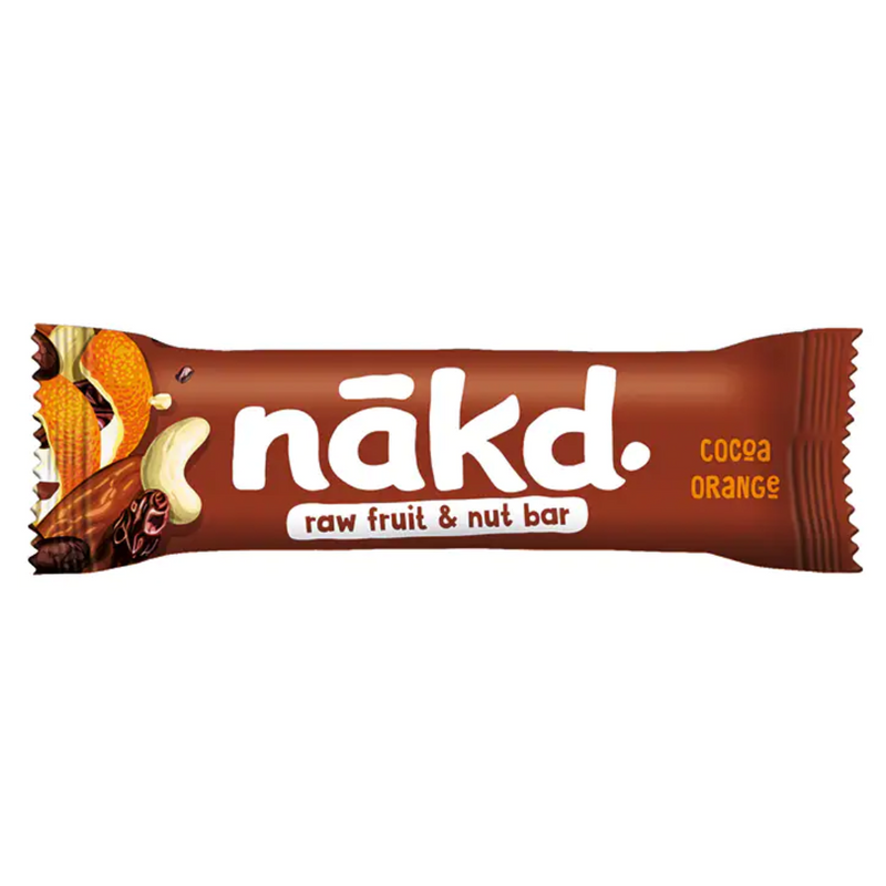 Nakd Cocoa Orange Fruit & Nut Bar 35g | London Grocery