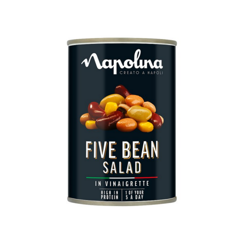Napolina Five Bean Salad in Vinaigrette 400g x 12 cases  - London Grocery