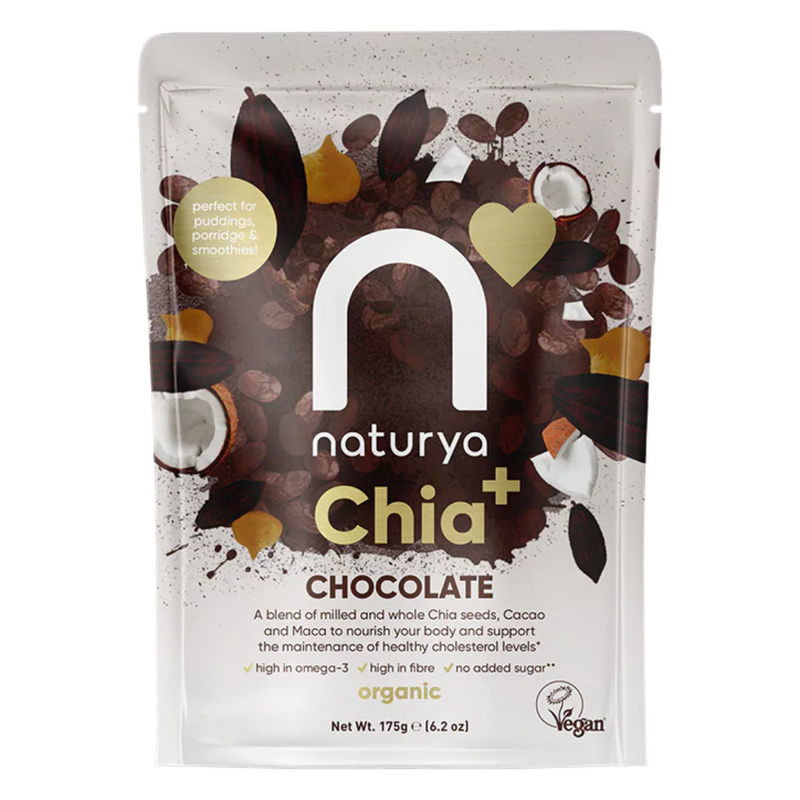 Naturya Chia+ Chocolate Organic 175g | London Grocery