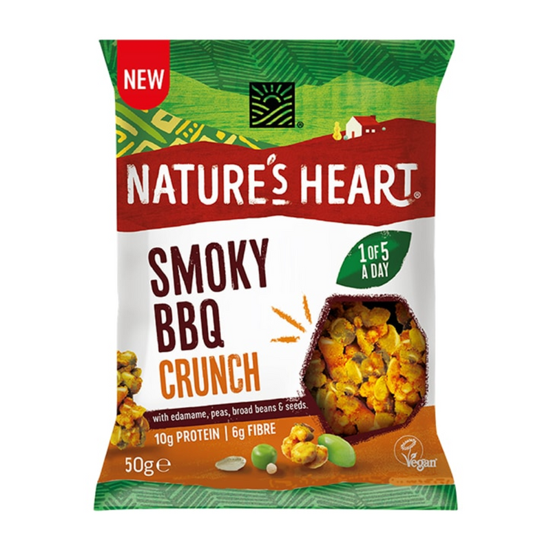 Natures Heart Smoky BBQ Crunch 50g | London Grocery