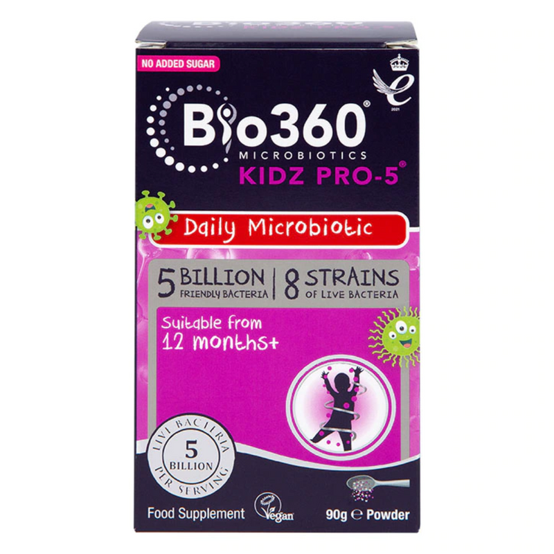 Nature’s Aid Kidz Pro-5 Daily Microbiotic Powder 90g | London Grocery