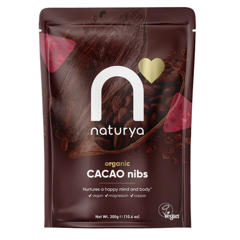 Naturya Organic Cacao Nibs 300g | London Grocery